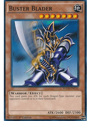 Buster Blader - YGLD-ENC11 - Common 1st Edition