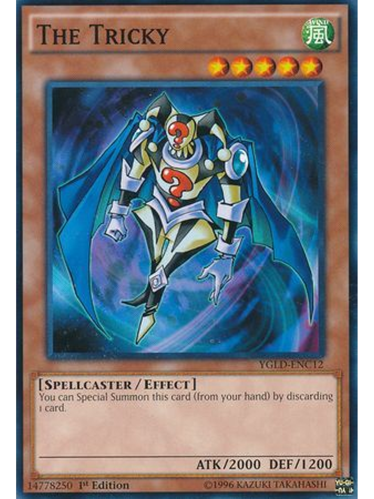 The Tricky - YGLD-ENC12 - Common 1st Edition 1