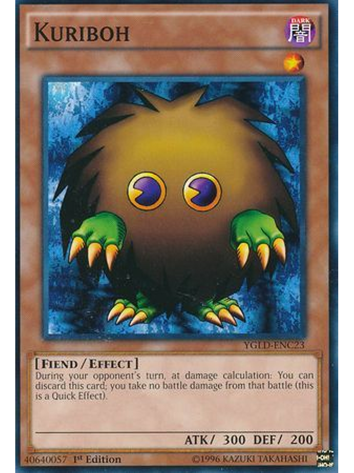 Kuriboh - YGLD-ENC23 - Common 1st Edition 1
