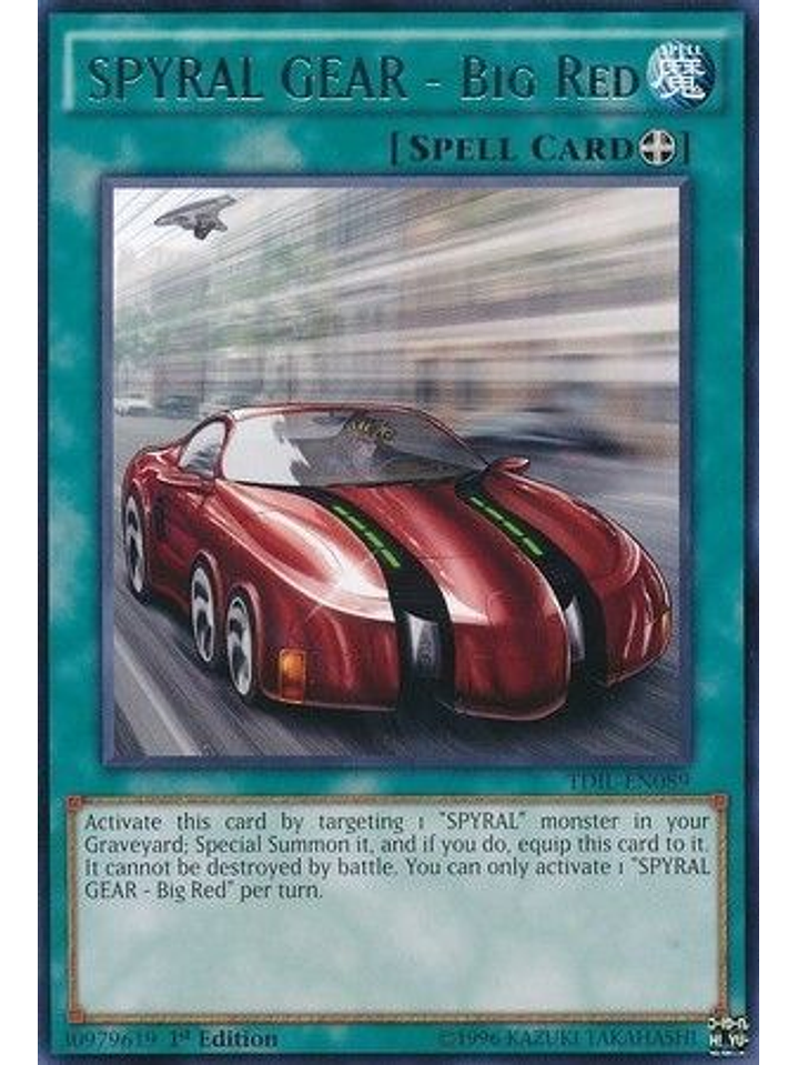 SPYRAL GEAR - Big Red - TDIL-EN089 - Rare 1st Edition 1