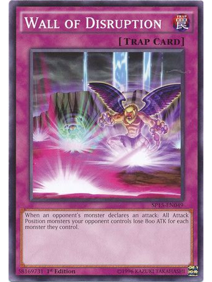 Wall of Disruption - SP15-EN049 - Common 1st Edition 1
