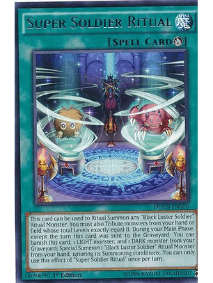 Super Soldier Ritual - DOCS-EN056 - Rare 1st Edition