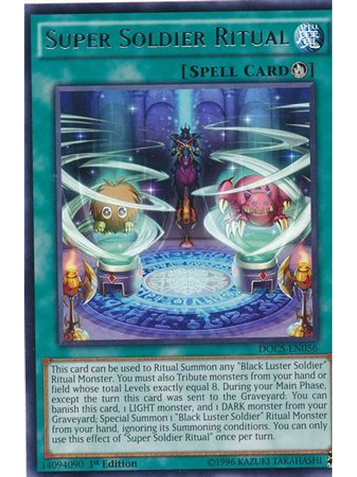Super Soldier Ritual - DOCS-EN056 - Rare 1st Edition 1