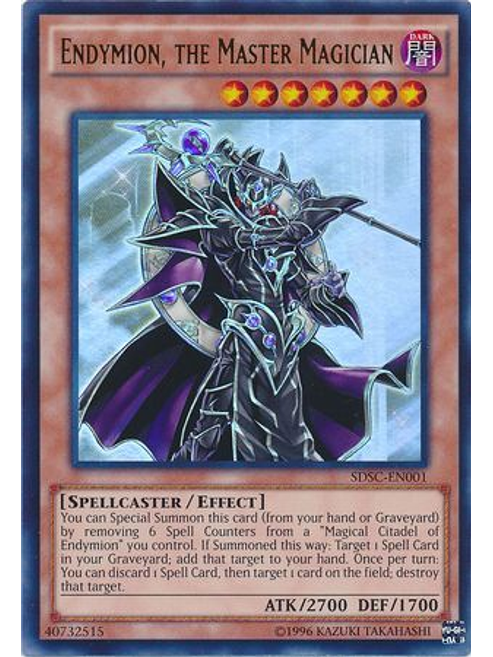 Endymion, the Master Magician - SDSC-EN001 - Ultra Rare Unlimited 1