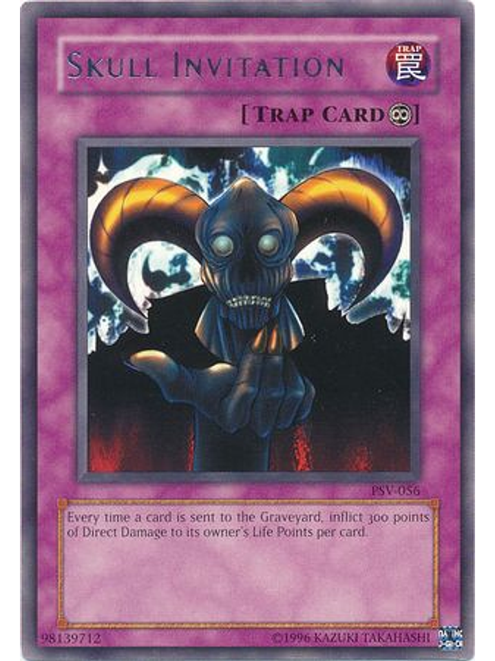 Skull Invitation - PSV-056 - Rare Unlimited 1