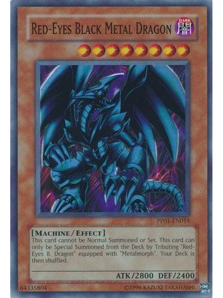 Red-Eyes Black Metal Dragon - PP01-EN015 - Super Rare 1