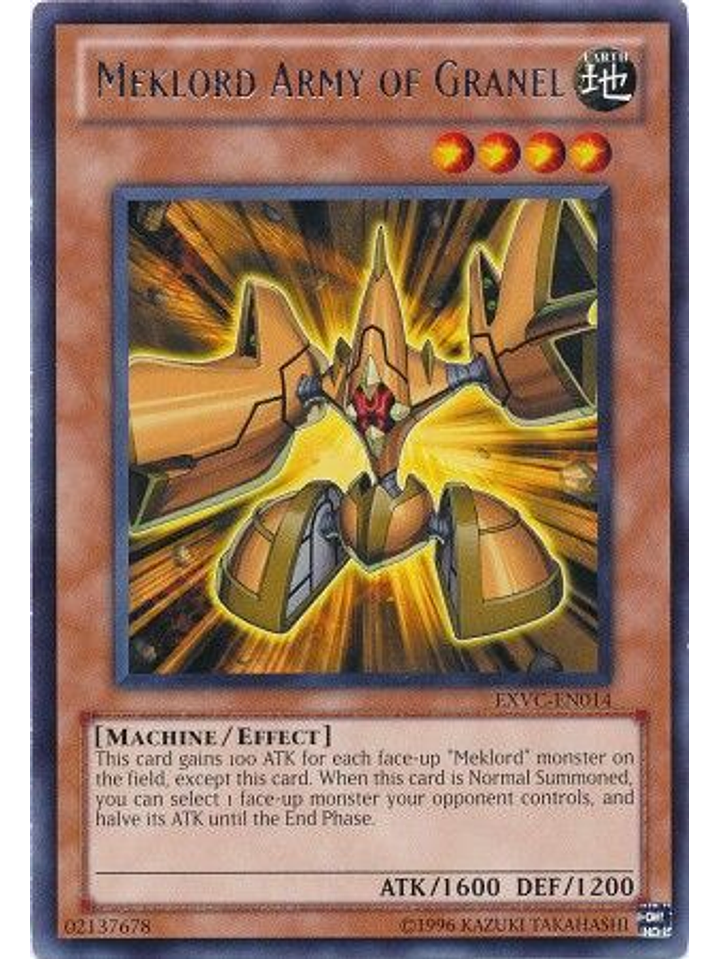 Meklord Army of Granel - EXVC-EN014 - Rare Unlimited 1