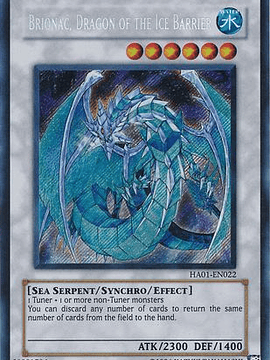 Brionac, Dragon of the Ice Barrier - HA01-EN022 - Secret Rare Unlimited
