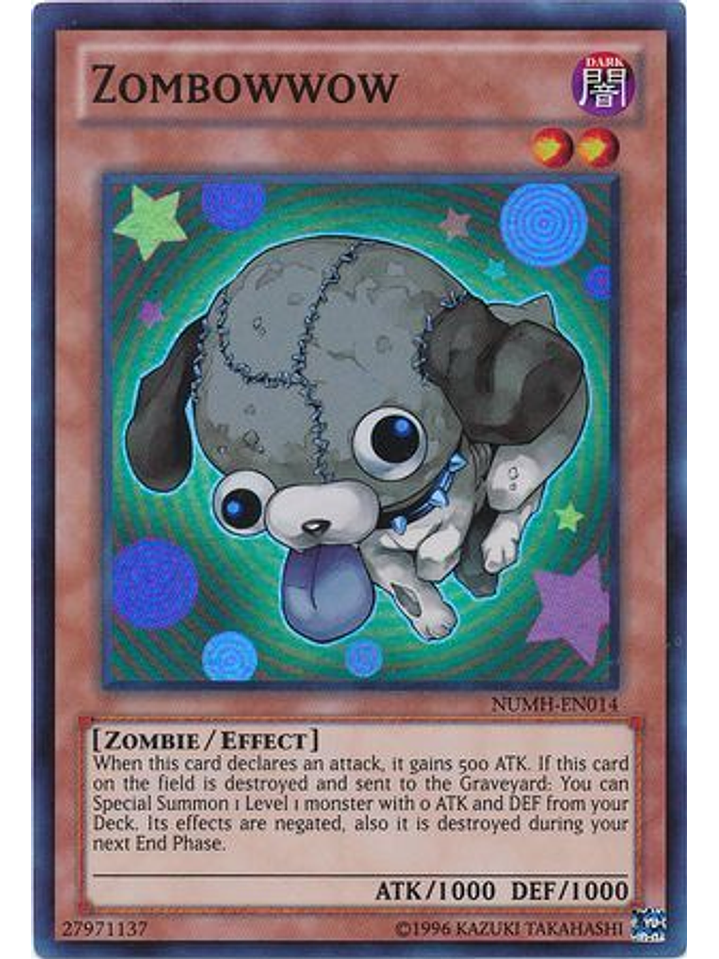 Zombowwow - NUMH-EN014 - Super Rare Unlimited 1