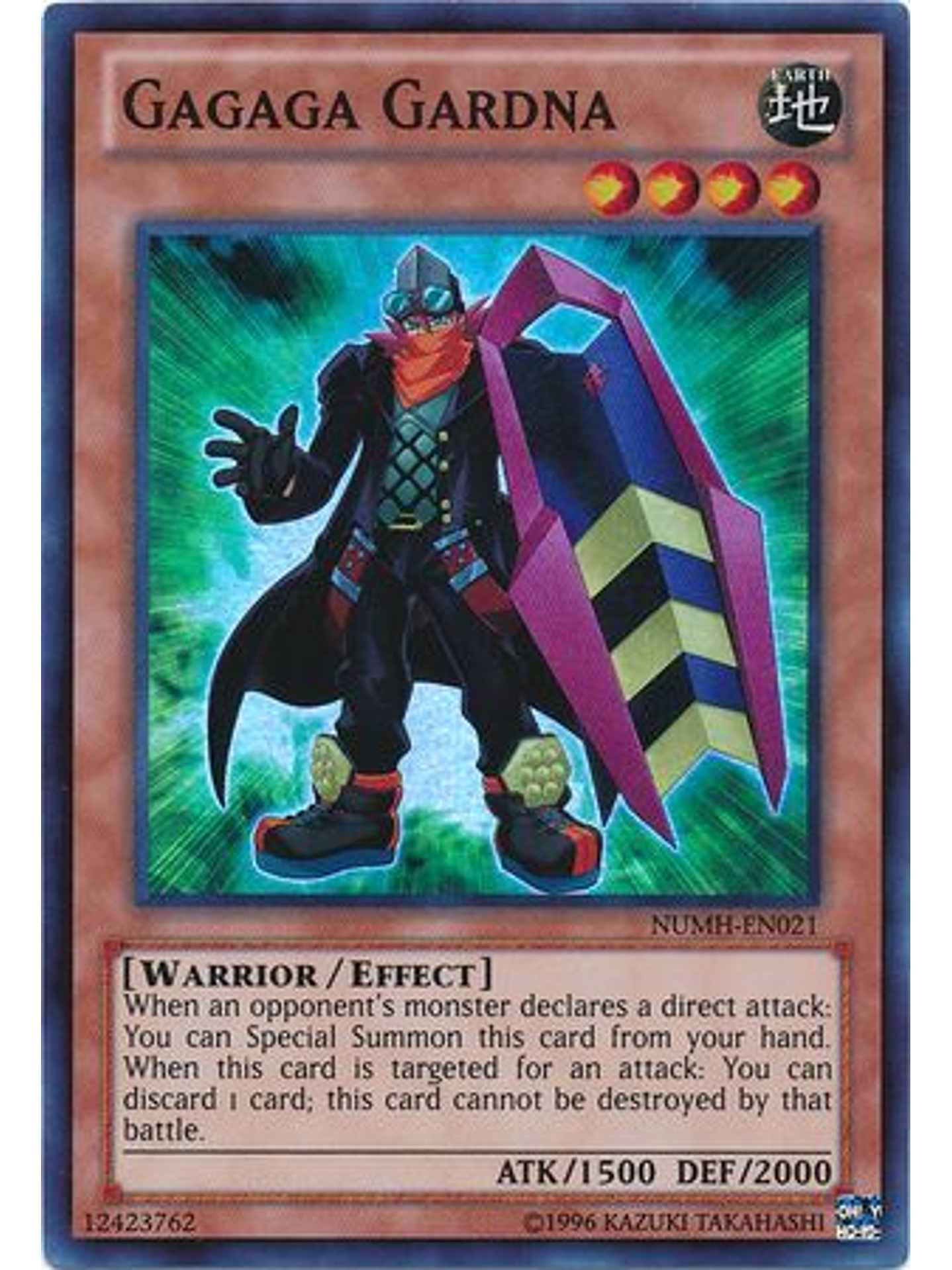 Gagaga Gardna - NUMH-EN021 - Super Rare Unlimited 1