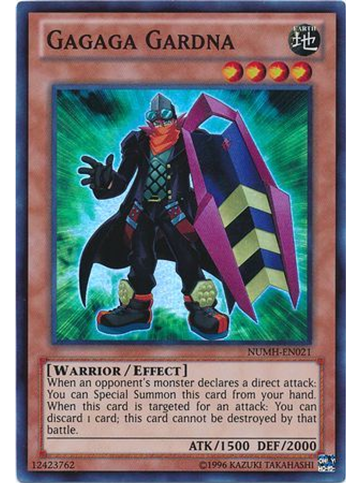 Gagaga Gardna - NUMH-EN021 - Super Rare Unlimited 1