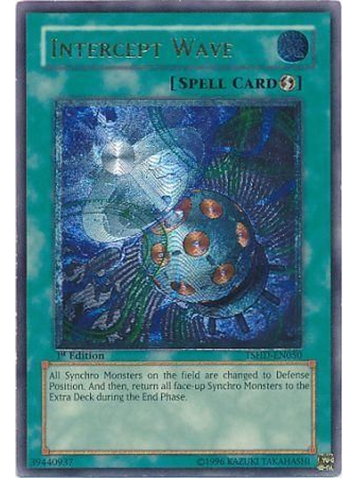 Intercept Wave - TSHD-EN050 1st Edition - Ultimate Rare 1