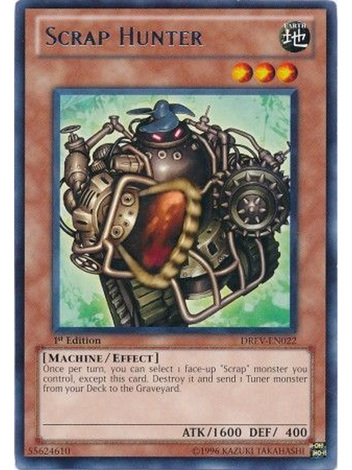 Scrap Hunter - DREV-EN022 - Rare 1st Edition 1