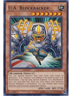 U.A. Blockbacker - SECE-EN088 - Rare Unlimited
