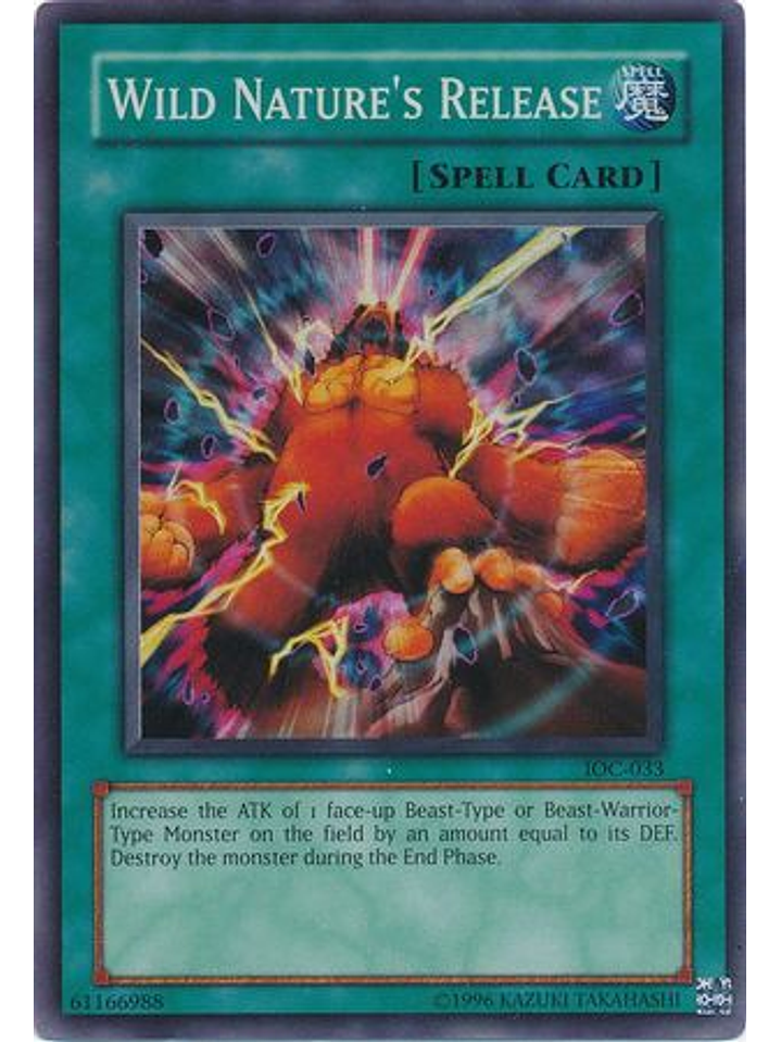 Wild Nature's Release - IOC-033 - Super Rare Unlimited 1