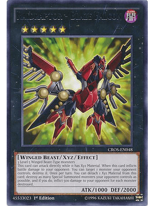 Raidraptor - Blaze Falcon - CROS-EN048 - Rare 1st Edition