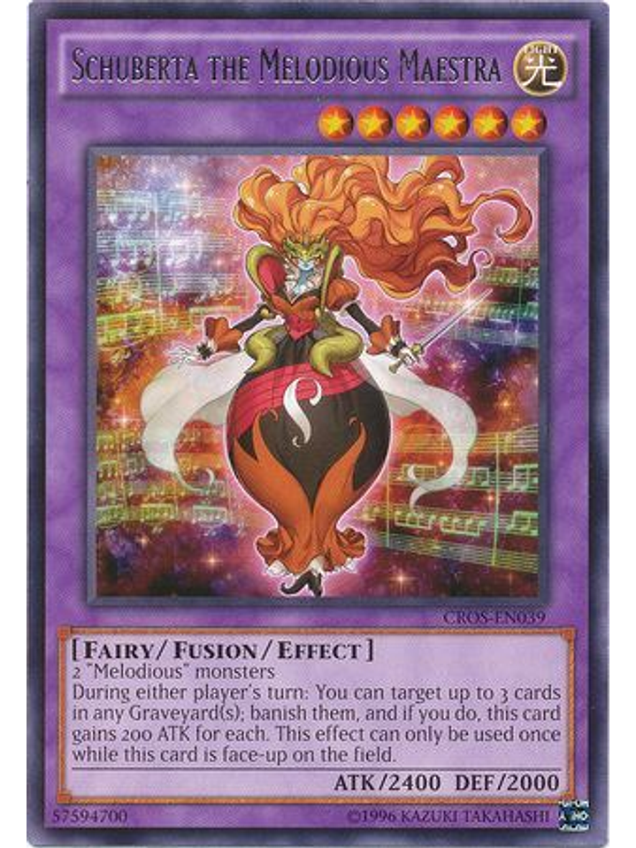 Schuberta the Melodious Maestra - CROS-EN039 - Rare Unlimited 1
