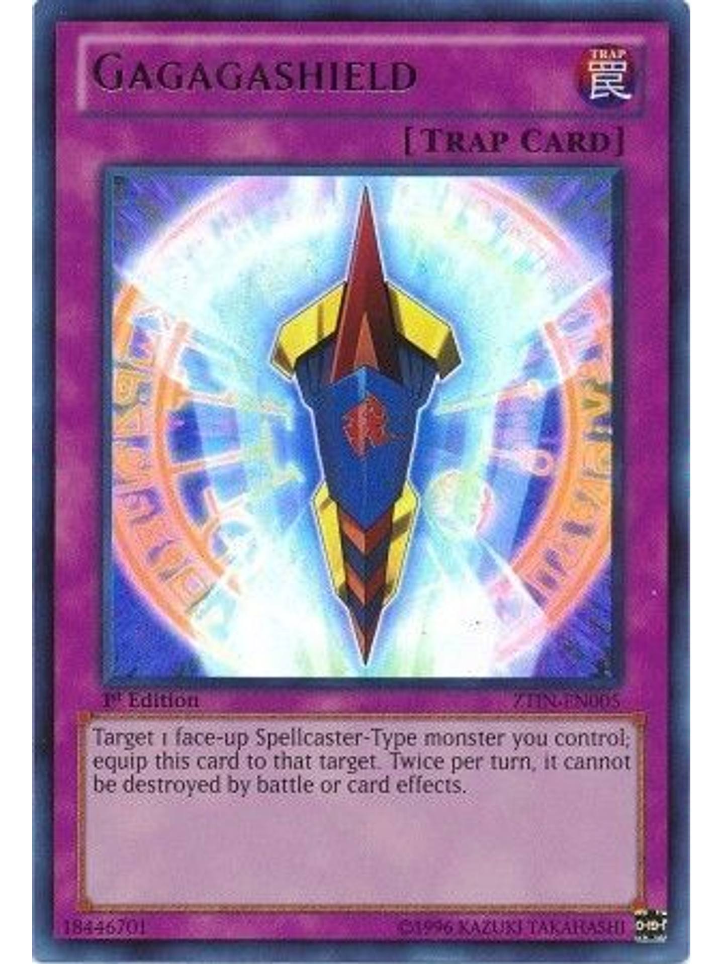 Gagagashield - ZTIN-EN005 - Ultra Rare 1