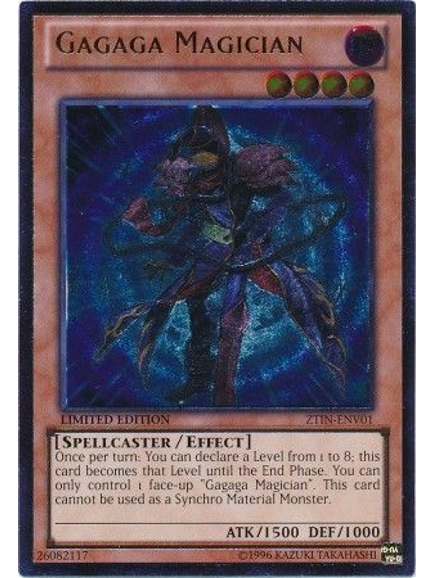 Gagaga Magician - ZTIN-ENV01 - Ultimate Rare 1