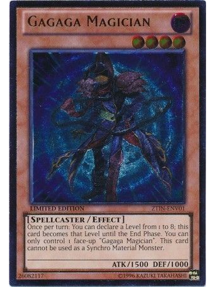 Gagaga Magician - ZTIN-ENV01 - Ultimate Rare 1