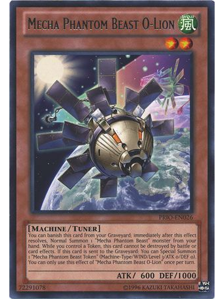 Mecha Phantom Beast O-Lion - PRIO-EN026 - Rare Unlimited 1