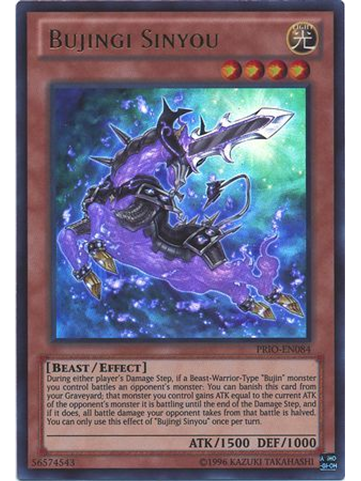 Bujingi Sinyou - PRIO-EN084 - Ultra Rare Unlimited 1