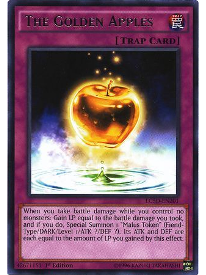 The Golden Apples - LC5D-EN201 - Rare 1st Edition 1