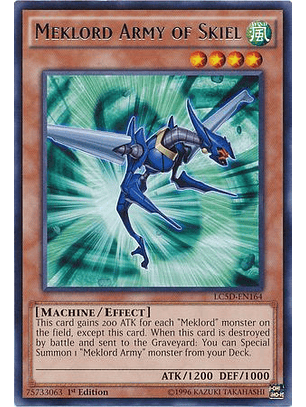 Meklord Army of Skiel - LC5D-EN164 - Rare 1st Edition