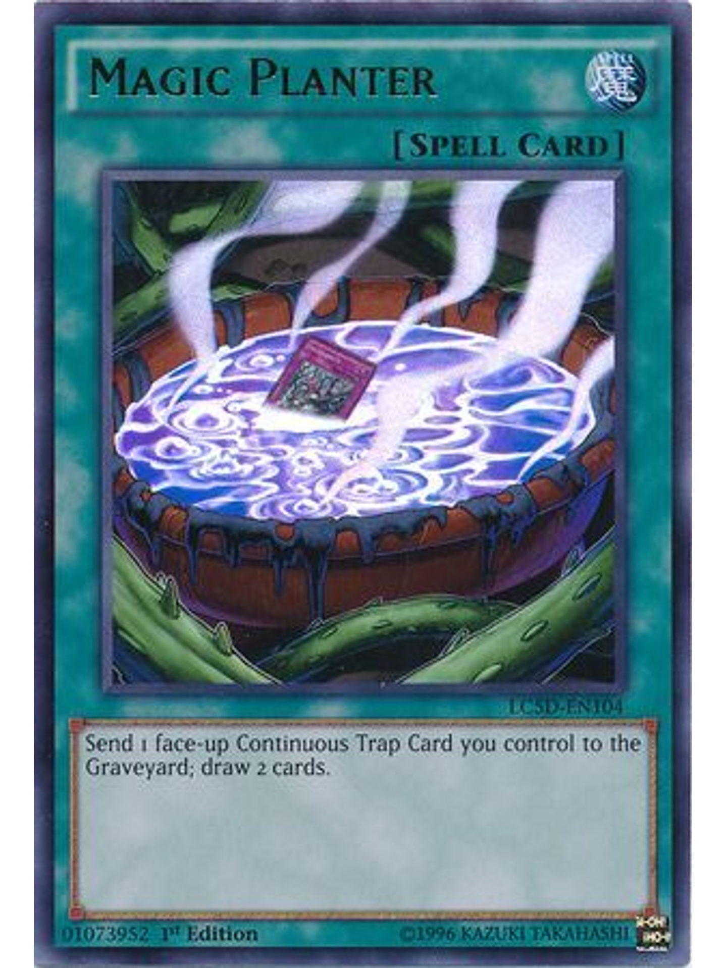 Magic Planter - LC5D-EN104 - Ultra Rare 1st Edition 1