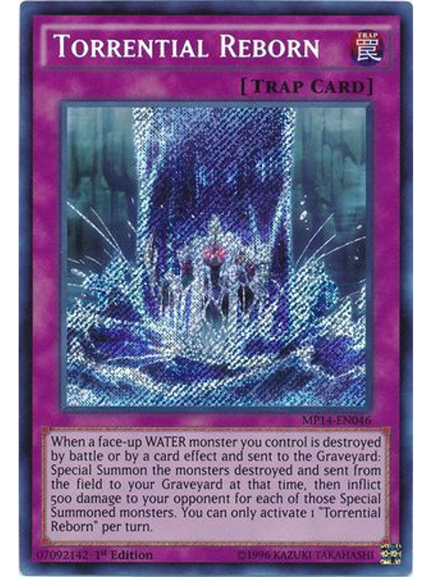 Torrential Reborn - MP14-EN046 - Secret Rare 1st Edition 1