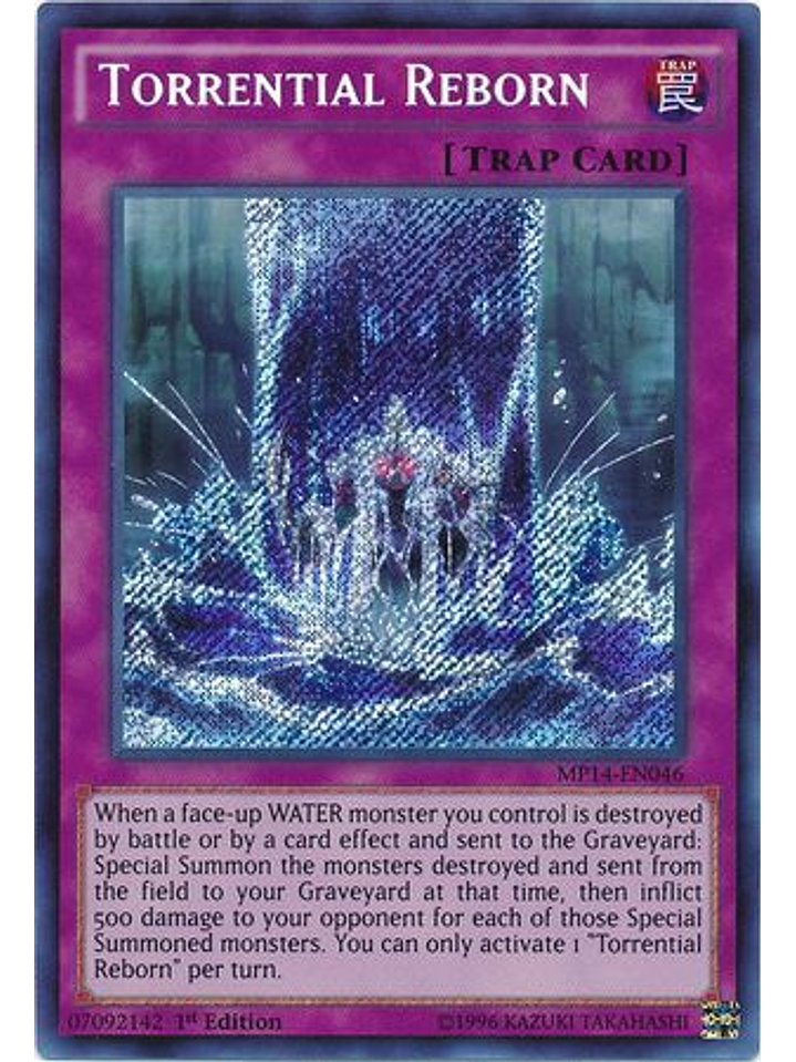 Torrential Reborn - MP14-EN046 - Secret Rare 1st Edition 1
