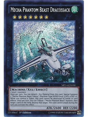 Mecha Phantom Beast Dracossack - MP14-EN030 - Secret Rare 1st Edition