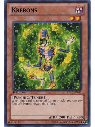 Krebons - BP02-EN068 - Rare 1st Edition