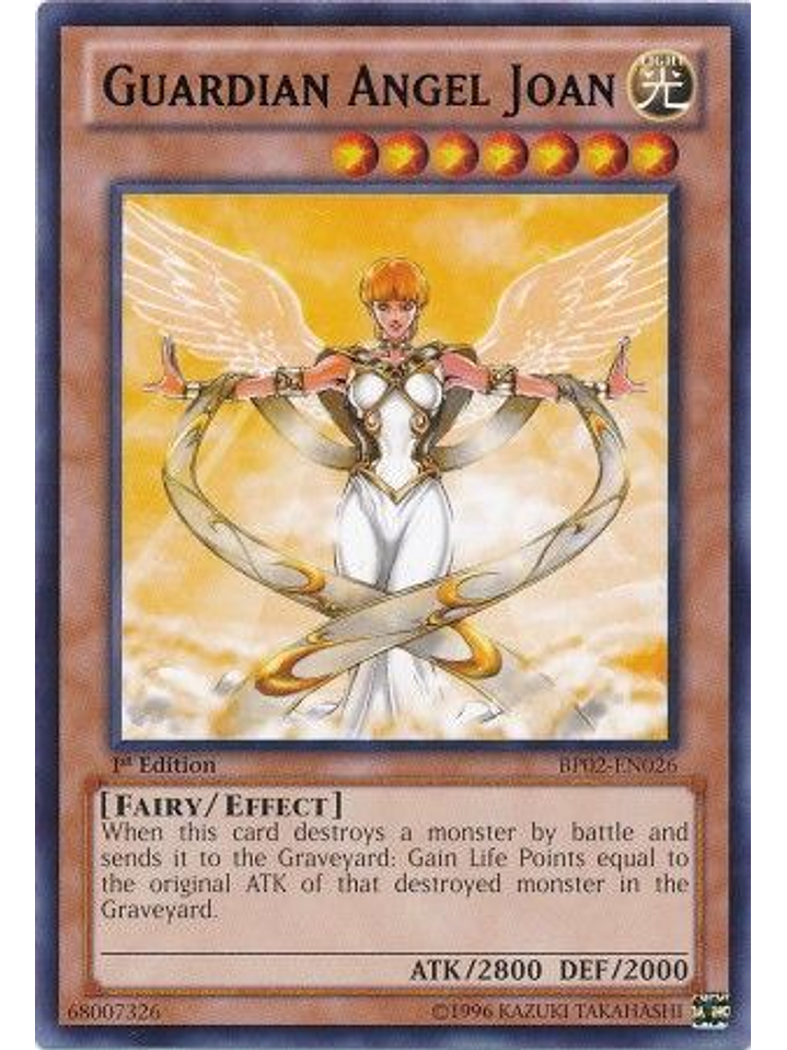 Guardian Angel Joan - BP02-EN026 - Rare 1st Edition 1