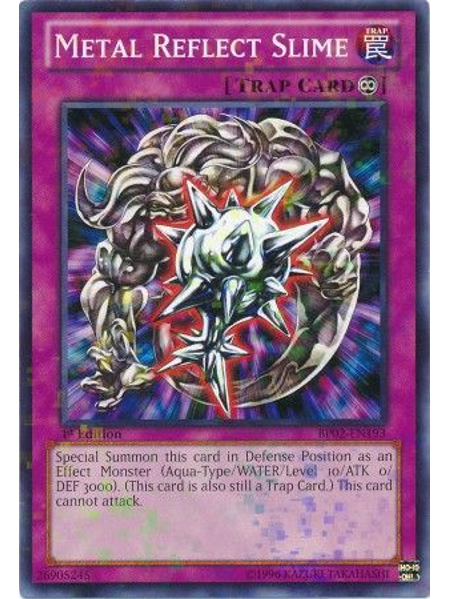 Metal Reflect Slime - BP02-EN193 - Mosaic Rare 1st Edition 1