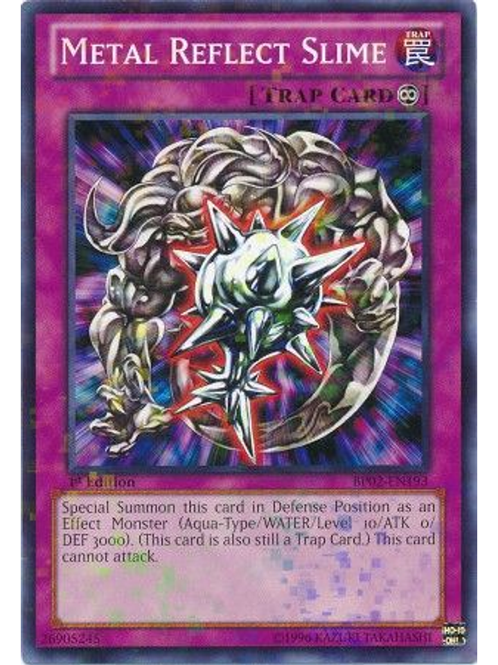 Metal Reflect Slime - BP02-EN193 - Mosaic Rare 1st Edition 1