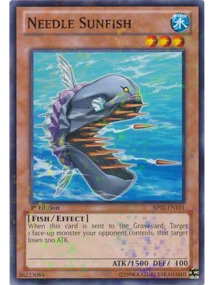 Needle Sunfish - BP02-EN101 - Mosaic Rare 1st Edition 1