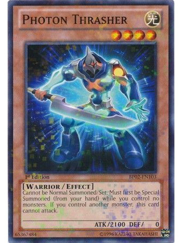 Photon Thrasher - BP02-EN103 - Mosaic Rare 1st Edition 1