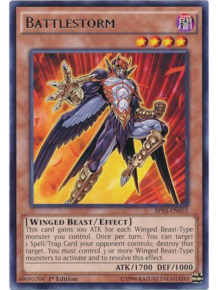 Battlestorm - BP03-EN055 - Rare 1st Edition 1
