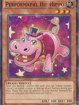 Performapal Hip HIppo - SP15-EN015 - Shatterfoil Rare 1st Edition