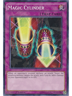 Magic Cylinder - YS15-ENF22 - Shatterfoil Rare 1st Edition
