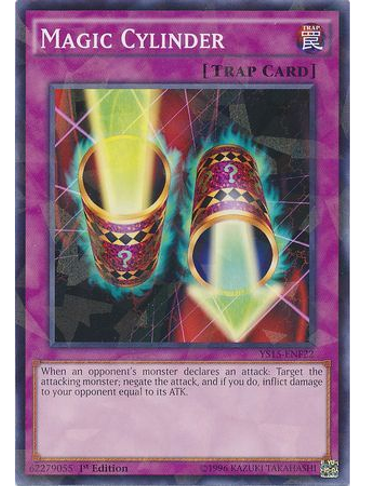 Magic Cylinder - YS15-ENF22 - Shatterfoil Rare 1st Edition 1