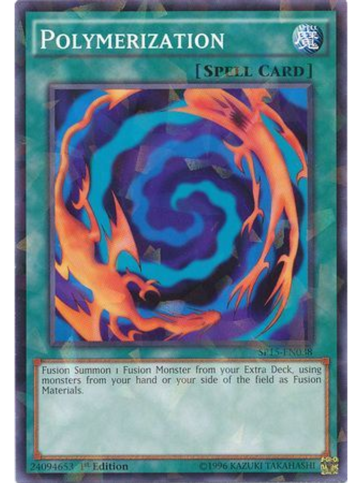 Polymerization - SP15-EN038 - Shatterfoil Rare 1st Edition 1