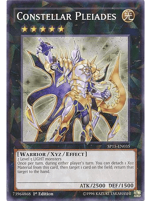 Constellar Pleiades - SP15-EN035 - Shatterfoil Rare 1st Edition