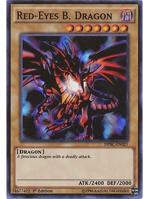 Red-Eyes B. Dragon - DPBC-EN021 - Super Rare 1st Edition