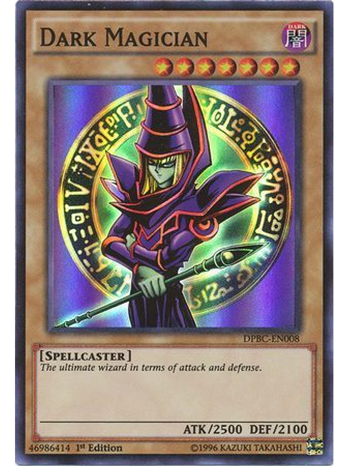Dark Magician - DPBC-EN008 - Super Rare 1st Edition 1