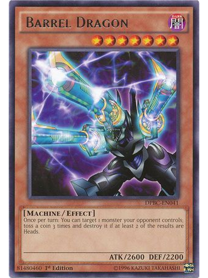 Barrel Dragon - DPBC-EN041 - Rare 1st Edition 1