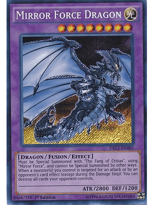 Mirror Force Dragon - DRL2-EN005 - Secret Rare 1st Edition