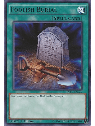 Foolish Burial - DPBC-EN025 - Rare 1st Edition