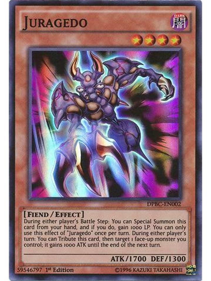 Juragedo - DPBC-EN002 - Super Rare 1st Edition 1